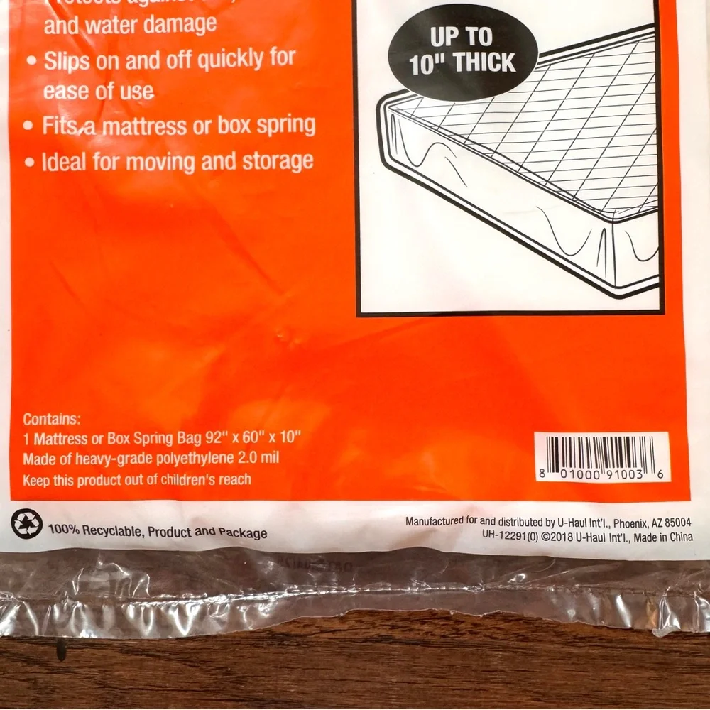 U-Haul packaging product